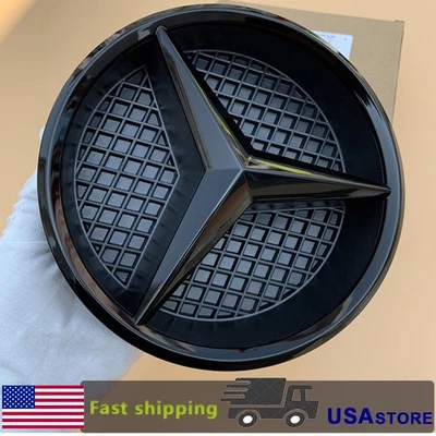 Fits Mercedes Benz 2015-2018 W205 C250 C300 C63 AMG Front Grille Star Emblem US - Изображение 1 из 4