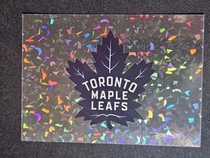 24-25 Topps Toronto Maple Leafs Foil Team Logo - Picture 1 of 2
