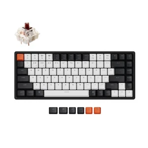 K2 Wireless Bluetooth/USB Wired Gaming Mechanical Keyboard, Hot-swappable 75%... - Picture 1 of 8
