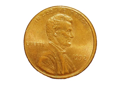 1992  AU LINCOLN MEMORIAL CENT #18 - Image 1 of 2