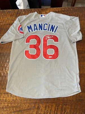 Trey Mancini Signed Chicago Cubs Jersey PSA DNA Coa Autographed - Image 1 of 4
