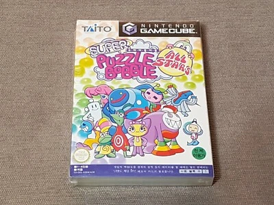 Nintendo Gamecube Super Puzzle Bobble New Sealed Retro Game Korean Ver for NGC - Image 1 of 4