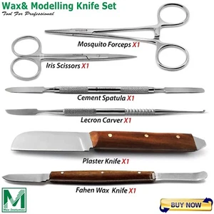 Dental Laboratory Instruments Kits Waxing Modelling Carvers Spatula laboratory - Picture 1 of 7