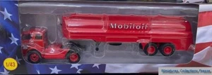 TRU48 WHITE 3000 MOBILOIL NEW 1:43 AMERICAN TRUCK - Picture 1 of 2