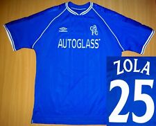 sale ZOLA Chelsea 1999 2000 shirt jersey soccer camisa trikot UMBRO football 99