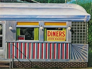 Diners by John Baeder - Softcover 1st PRINT 1978 - Picture 1 of 1