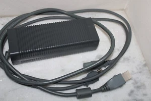 MICROSOFT XBOX 360 FAT POWER SUPPLY CORDS BRICK ADAPTER ORIGINAL & AUTHENTIC - Picture 1 of 4