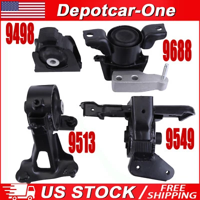 4Pcs Engine Motor & Trans Mount Set For Toyota RAV4 2.5L FWD 2009 2010 2011 2012 - Image 1 of 4