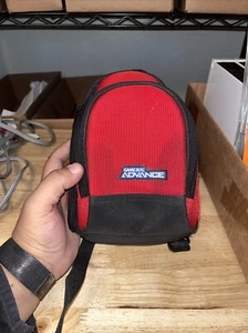 Vintage Nintendo Game Boy Advance SP GBA Travel Carry Mini Case Rucksack Tasche Rot - Bild 1 von 3