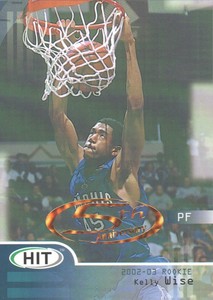 2002 SAGE HIT Basketball 5th Anniversary #35 Kelly Wise