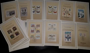 Germany Complete Yearset 1991 First Day Cards, all 48 Sheets from this year - Picture 1 of 1