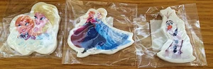 BNIP Nuevos 3 borradores en forma congelada de Disney - Elsa Anna Olaf - Imagen 1 de 4