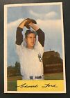 1954 Bowman Baseball Card # 177 Whitey Ford New York Yankees VG Whitey Ford