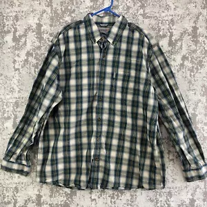 Carhartt Shirt Herren XL blau kariert Knopfleiste Langarm entspannte Passform Baumwolle - Bild 1 von 14