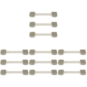 4 Count Einklemmschutz Baby Schrankschlösser Babysicherung Kindersicherung - Bild 1 von 12