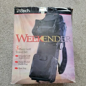 Weekender 3 Piece Golf Travel Set w/Wheels NEW IN BOX Fully Collapsible  - Picture 1 of 13