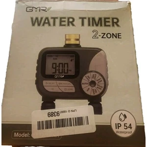 GMR - Water Sprinkler Timer Garden Hose 2 Zone Digital Water Timer - Picture 1 of 4