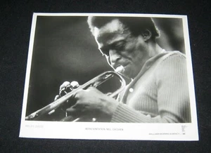 Original MILES DAVIS William Morris Agency Promo 8x10 Still REP NEIL CHESHAN - Picture 1 of 1