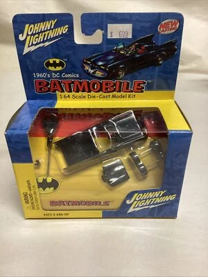 Johnny Lightning Batman 1960's DC Comics Batmobile Model Kit 1:64 -NEW - Image 1 of 4