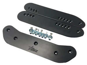 Kart Chassis Protector Set Black and fittings - Kerb Rider V2 Pro Universal MSA - Picture 1 of 19