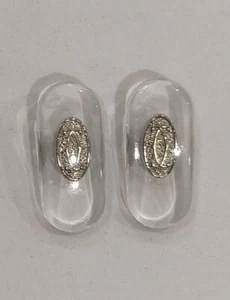CARTIER PLACCHETTE NASELLI ORIGINALI A VITE MEDIUM - Picture 1 of 3