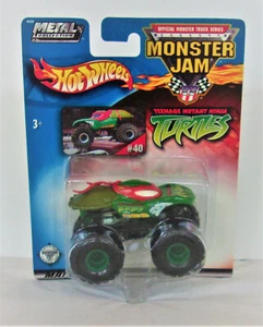 New 2002 Hot Wheels Monster Jam Teenage Mutant Ninja Turtles RAPHAEL #40 TMNT - Picture 1 of 6