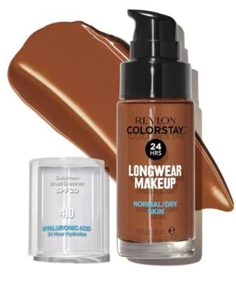 Revlon Colorstay Makeup Liquid Foundation Pump Combination/Oily #410 Cappuccino - Image 1 of 2