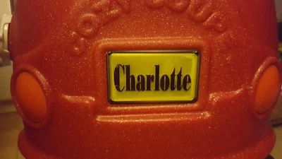  Coche de burbujas Little Tikes.  Matrícula personal impresa en 3D  Foto 1 de 4