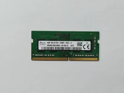HMA851S6CJR6N-UH NO AC Hynix 4GB PC4-19200 DDR4-2400MHz non-CL17 260-Pin 1.2V - Imagen 1 de 2
