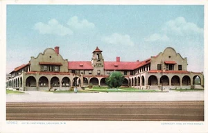 Las Vegas, New Mexico Postcard Hotel Castaneda Fred Harvey c 1920s   H7 - Picture 1 of 2