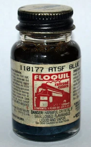 Floquil "ATSF Blue" Enamel Paint - New/Old Stock  - Picture 1 of 1
