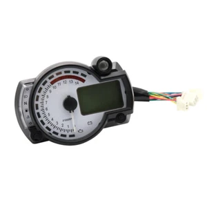 Contachilometri digitale LCD per moto Contagiri Contagiri Strumento LED - Foto 1 di 12