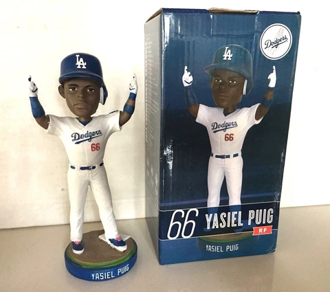 Yasiel Puig 2014 Rookie Los Angeles Dodgers Bobblehead SGA Cover