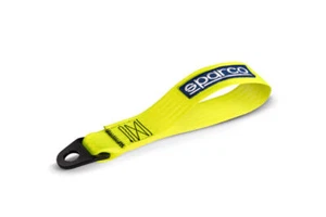 Sparco SPA01638GF Universal Yellow Tow Strap for Racing and Performance Vehicles - Picture 1 of 3