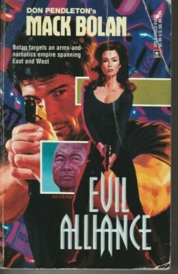 Evil Alliance Mack Bolan Executioner Don Pendleton Gold Eagle Books - Image 1 of 2