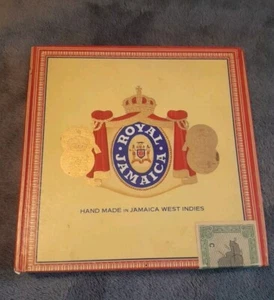 Vintage Cigar Box Only Royal Jamaica - Picture 1 of 6