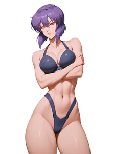 Motoko Kusanagi Ghost in the Shell Weatherproof Anime Sticker 6" Car Decal S37 - Picture 1 of 1