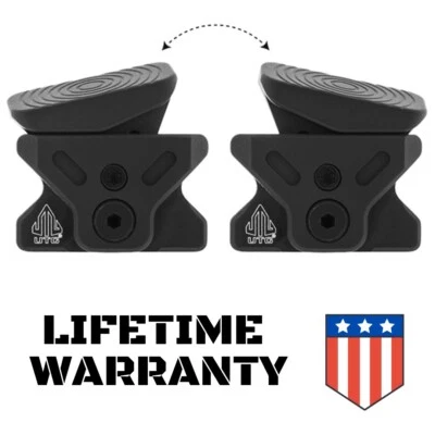 UTG TL-TRM01 Angled Index Mount, M-LOK, Aluminum Matte Black, LIFETIME WARRANTY!