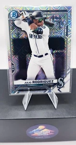 2021 Bowman - Chrome Prospects Julio Rodriguez #BCP-86 Mojo Refractor - Picture 1 of 2