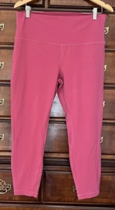 Lululemon Align Washed Mauve? Pink High Rise 25” Size 14 Legging Yoga crop - Picture 1 of 5