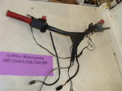 Polaris Indy Trail 488 1987 Fuji barras manillar pulgar acelerador freno maestro  Foto 1 de 4