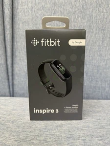 Fitbit Inspire 3 Health & Fitness Tracker - Midnight Zen/Black -Sealed - Picture 1 of 4