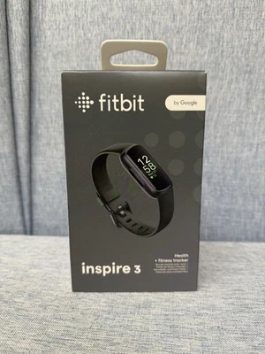 Fitbit Inspire 3 Health & Fitness Tracker - Midnight Zen/Black -Sealed - Image 1 of 4