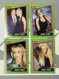 1991 Impel Missy Hyatt 4 Card WCW Wrestling Lot - 157,158,159,160 - Bild 1 von 1