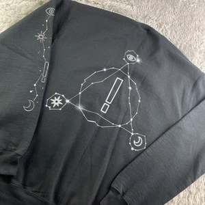 Panic At The Disco Sweatshirt Small Black PATD 2019 Pray Wicked Tour Concert Emo - Picture 1 of 10