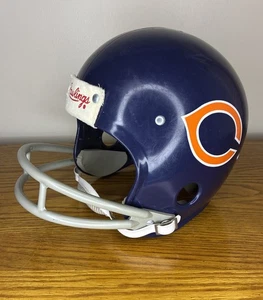 Vintage Rawlings NFL Chicago Bears Football Helm Größe L 70er 80er - Bild 1 von 7