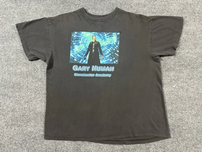 Camiseta Gráfica De Colección Años 90 Gary Numan Manchester Academy Banda de Música Gira Gótica L Foto 1 de 4