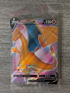 Pokémon TCG Charizard V SWSH050 Black Star Promo - P004 - Picture 1 of 2