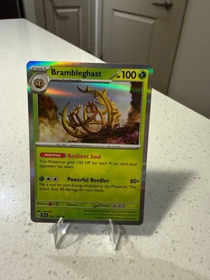 Brambleghast 021/162 SV05: Temporal Forces Holo NM Fresh - Charity Dono - Image 1 of 2
