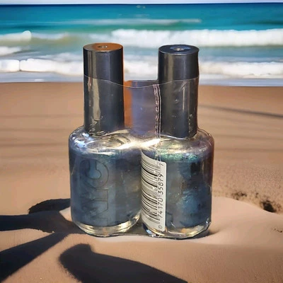 2-NYC-New York Color-Long Wearing Nail Enamel- 140 Empire State Blue-0.45z EACH - Image 1 of 4